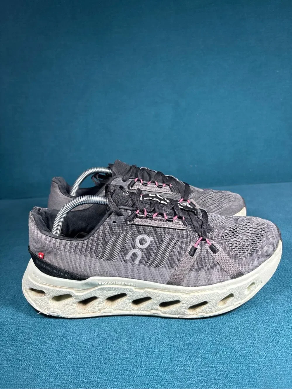 On Running Cloudsurfer 7 Iron Black Men's Size 10 Shoes 3MD30092551